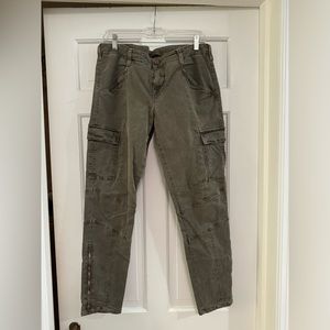-J Brand Cargo low rise denim